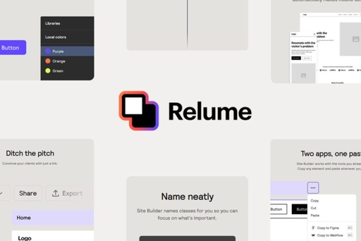 Comment créer un site web avec Relume ?